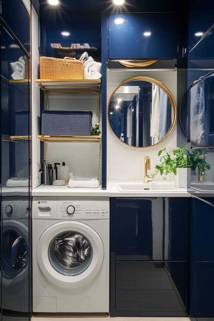 tiny laundry room ideas 31