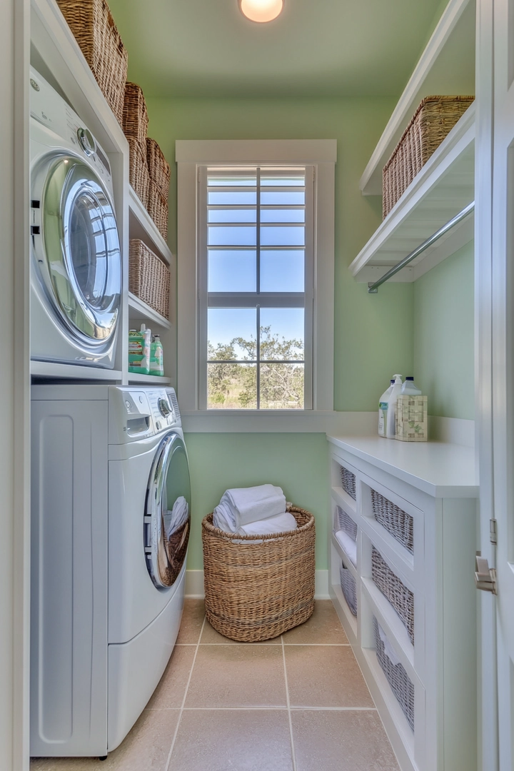 tiny laundry room ideas 36