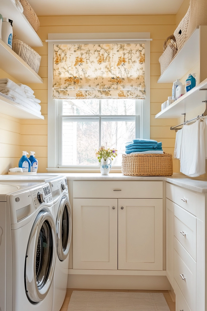 tiny laundry room ideas 43