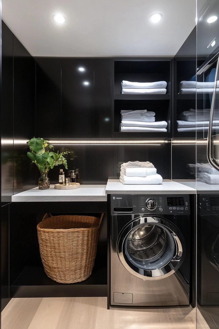 tiny laundry room ideas 45