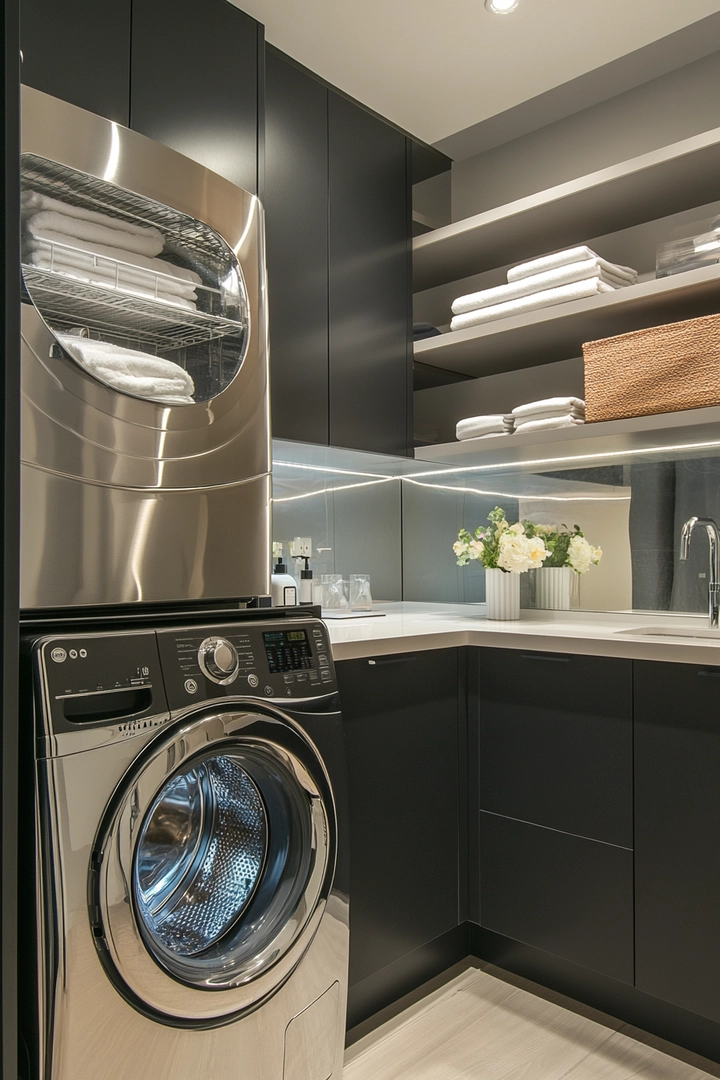 tiny laundry room ideas 46