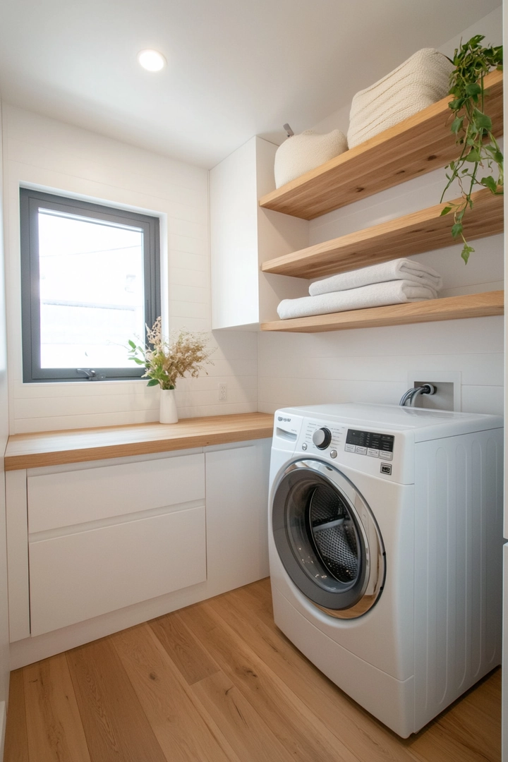 tiny laundry room ideas 51