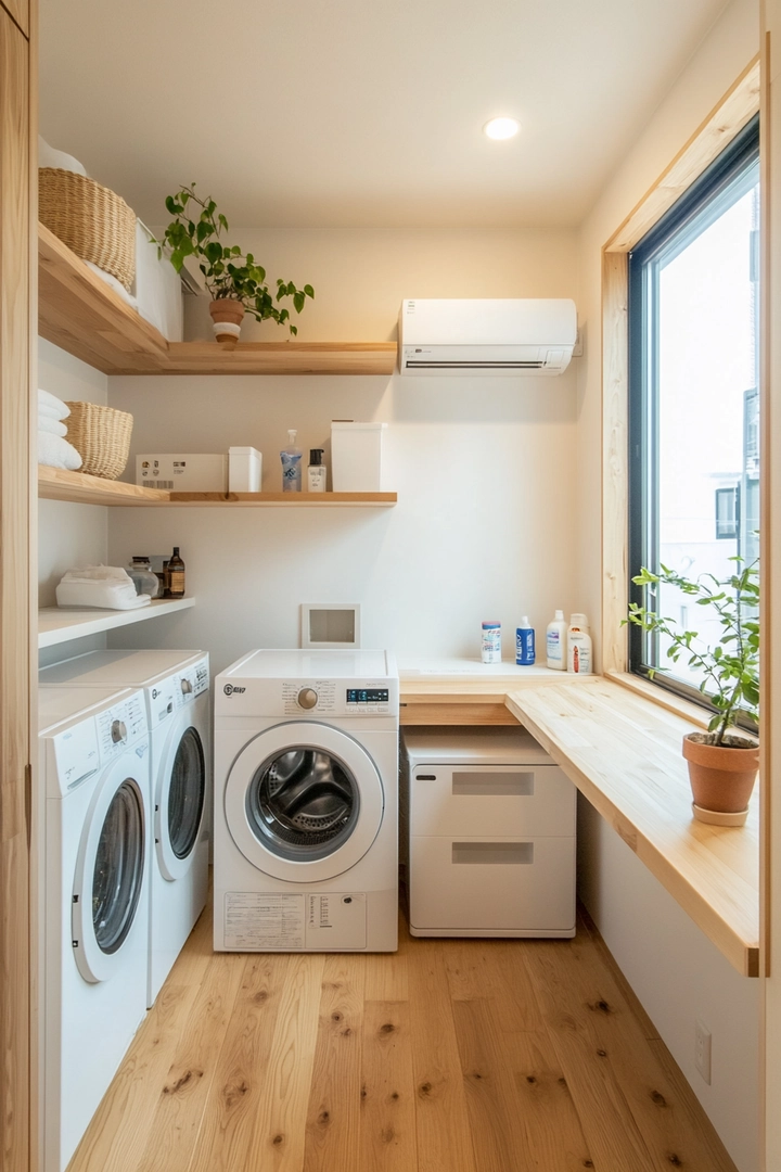 tiny laundry room ideas 52