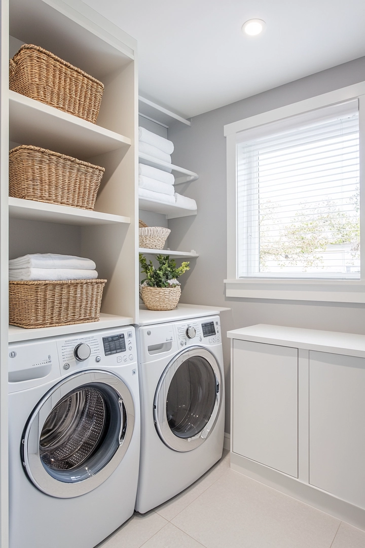 tiny laundry room ideas 54