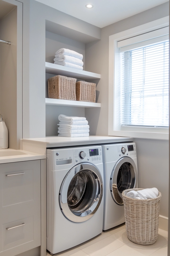 tiny laundry room ideas 56