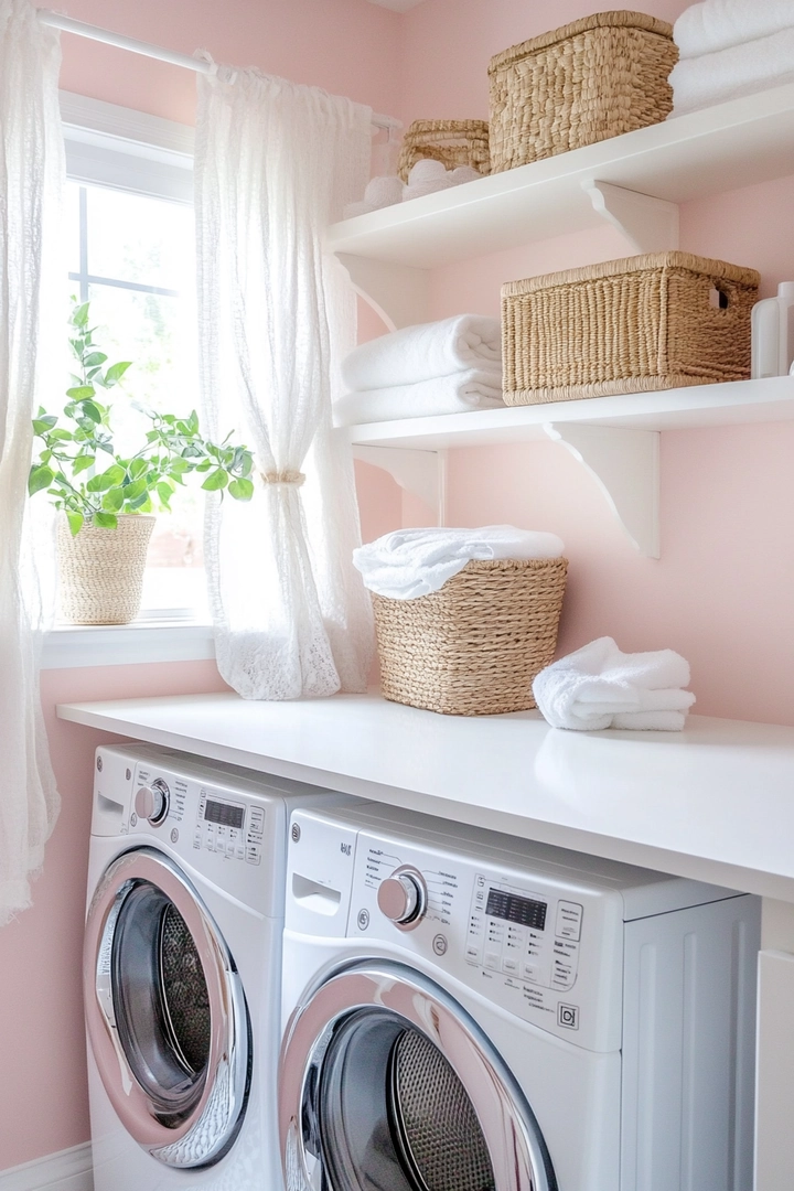 tiny laundry room ideas 57