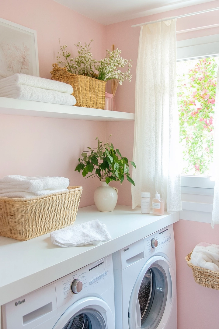 tiny laundry room ideas 60