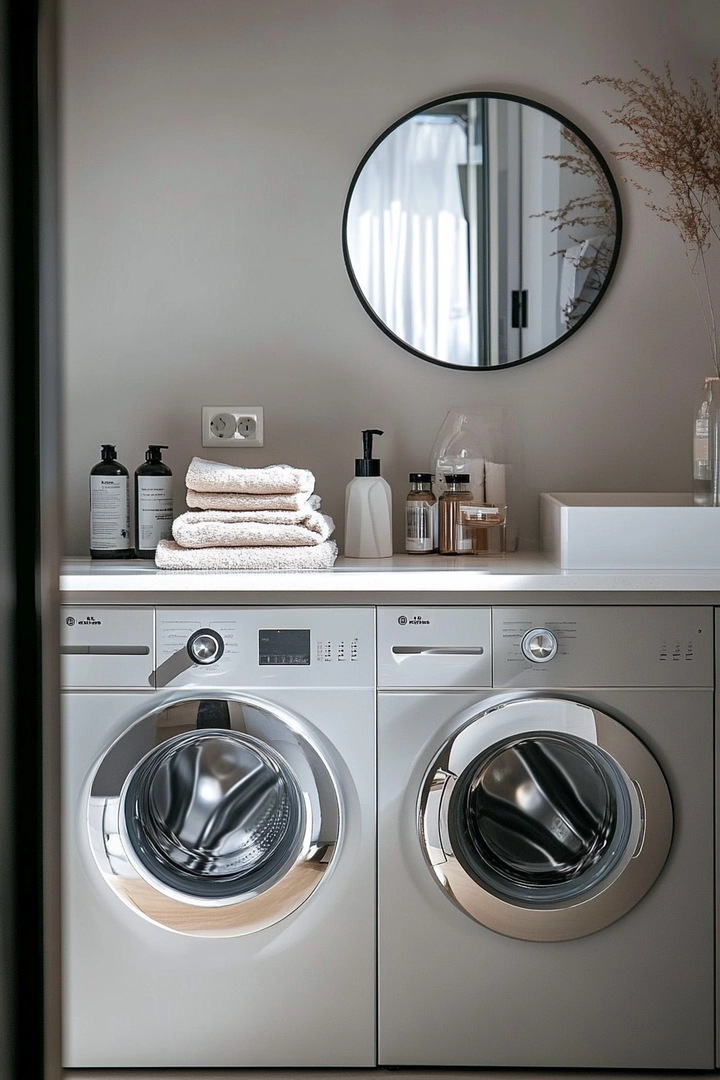 tiny laundry room ideas 69