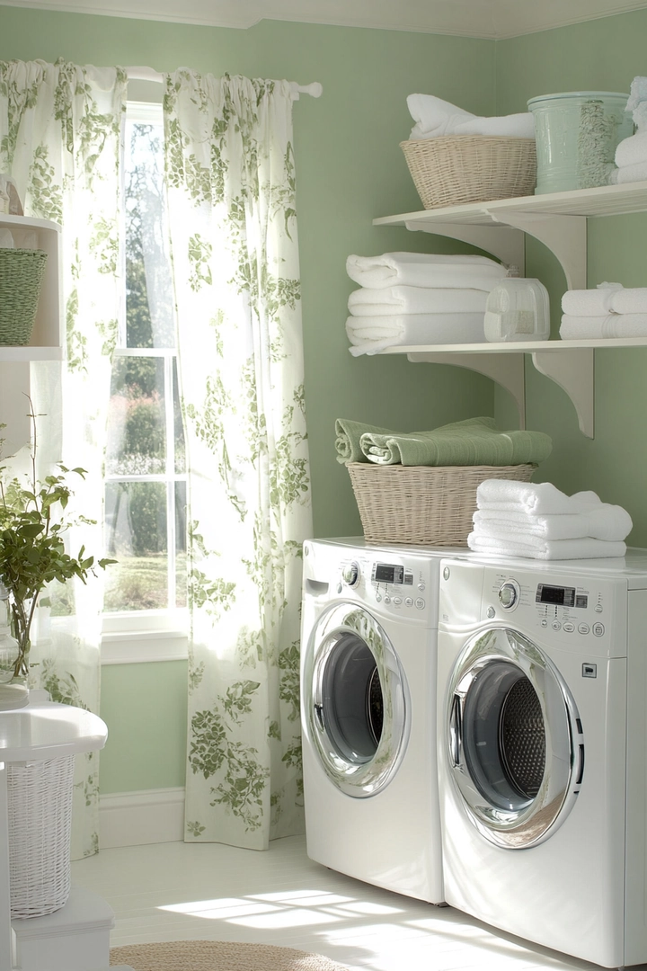 tiny laundry room ideas 75