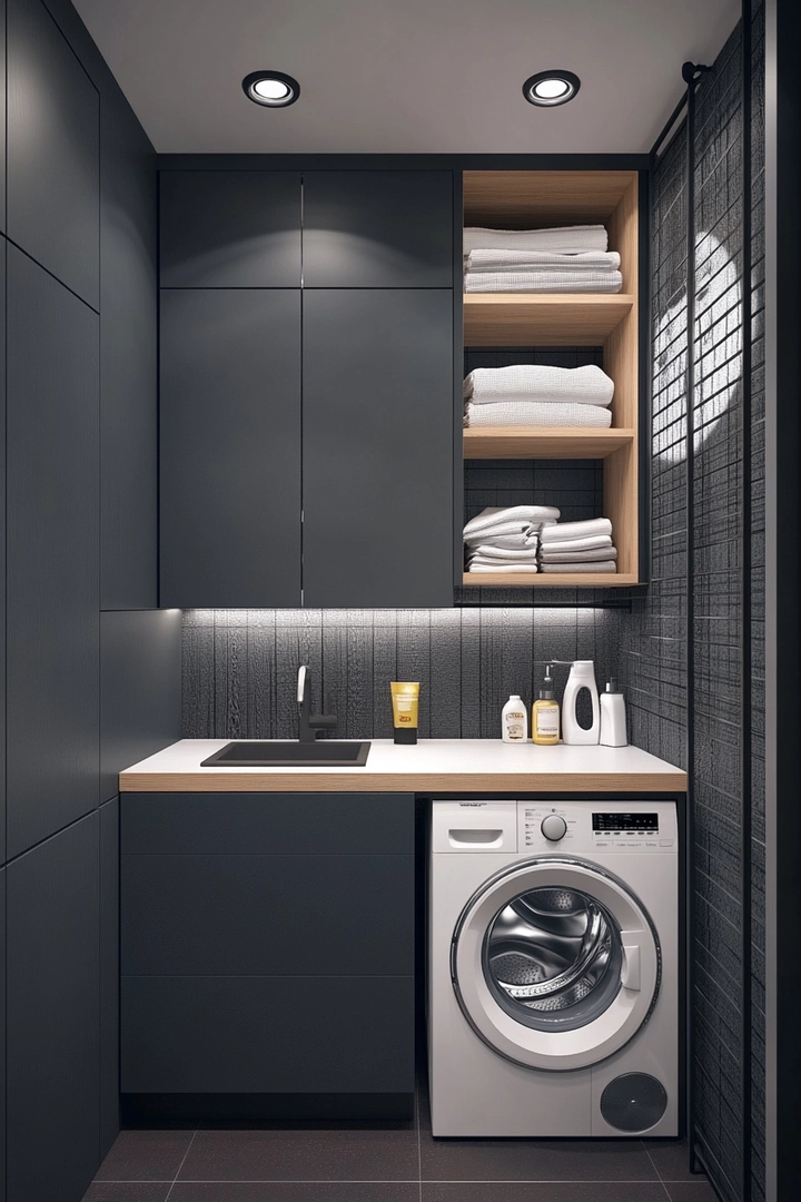 tiny laundry room ideas 80