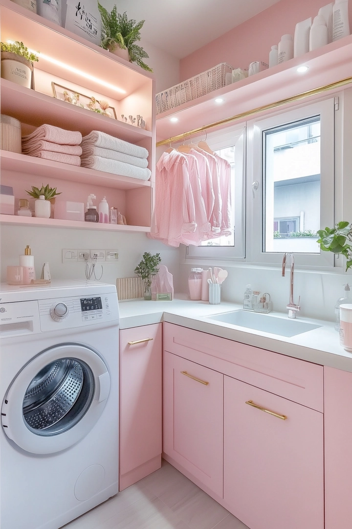 tiny laundry room ideas 9