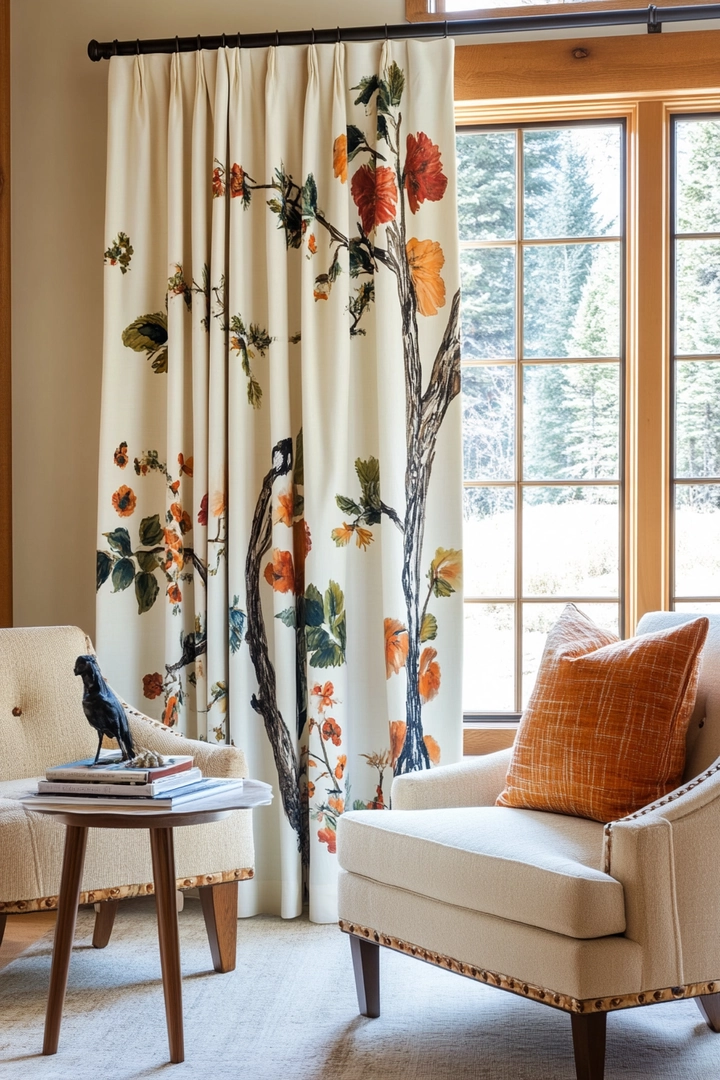 unique curtain ideas living room 14