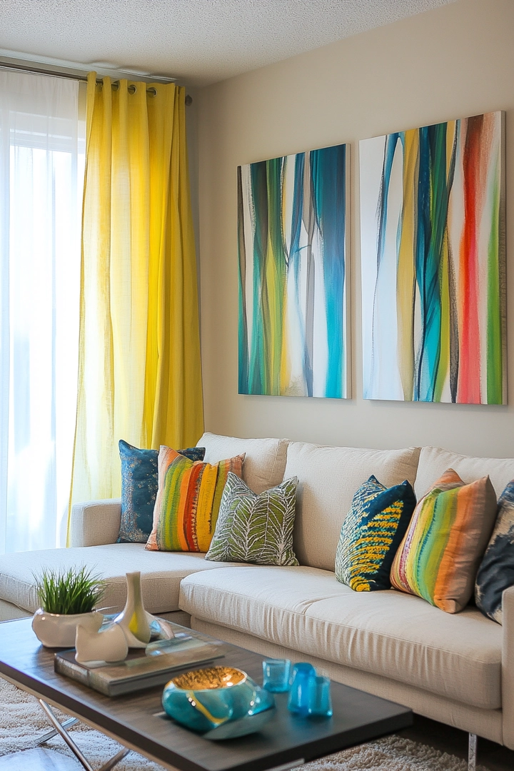 unique curtain ideas living room 28