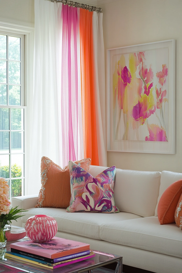 unique curtain ideas living room 56