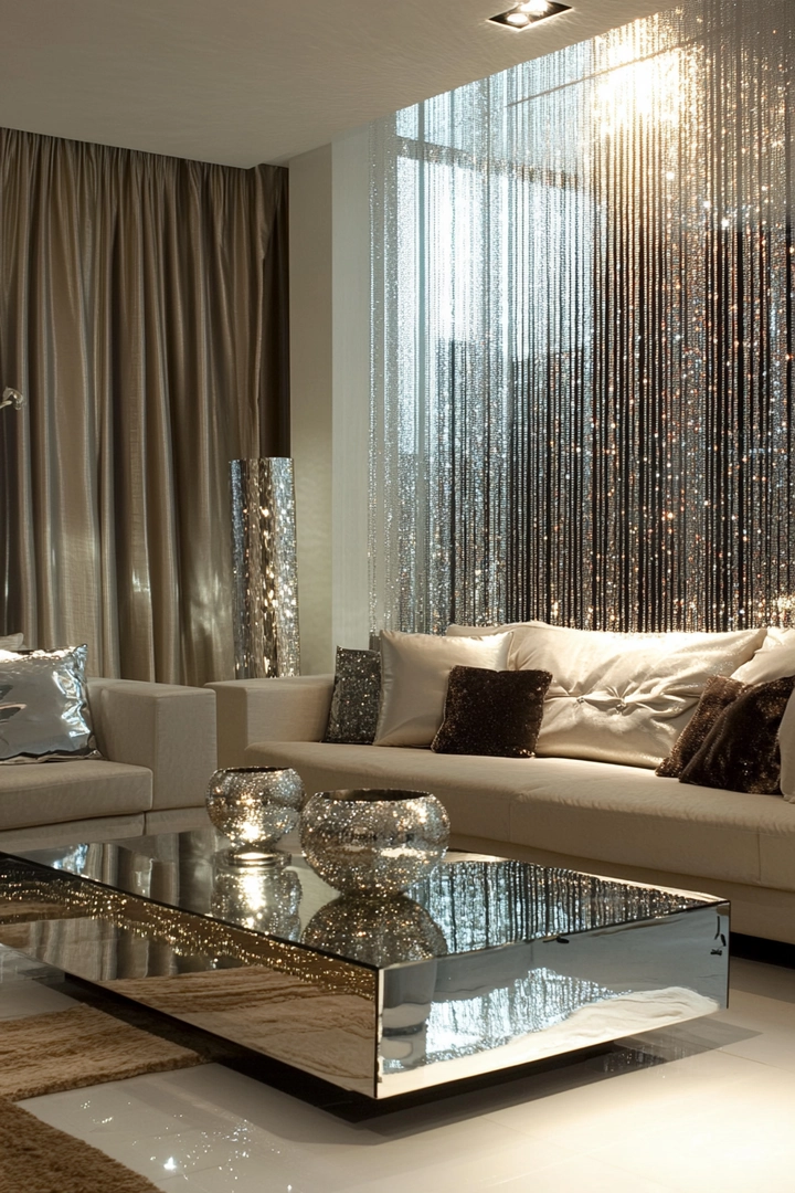 unique curtain ideas living room 60