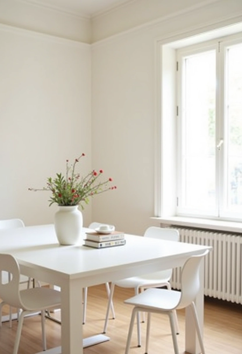 white dining room ideas 10