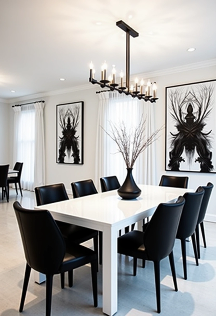 white dining room ideas 18