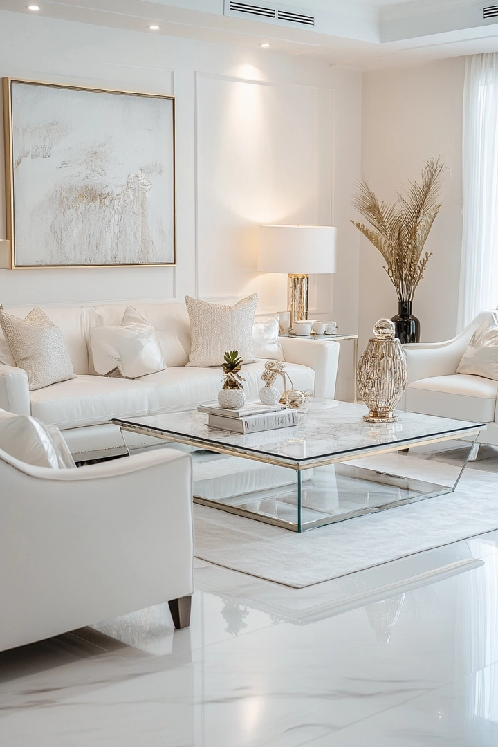 white living room ideas 24