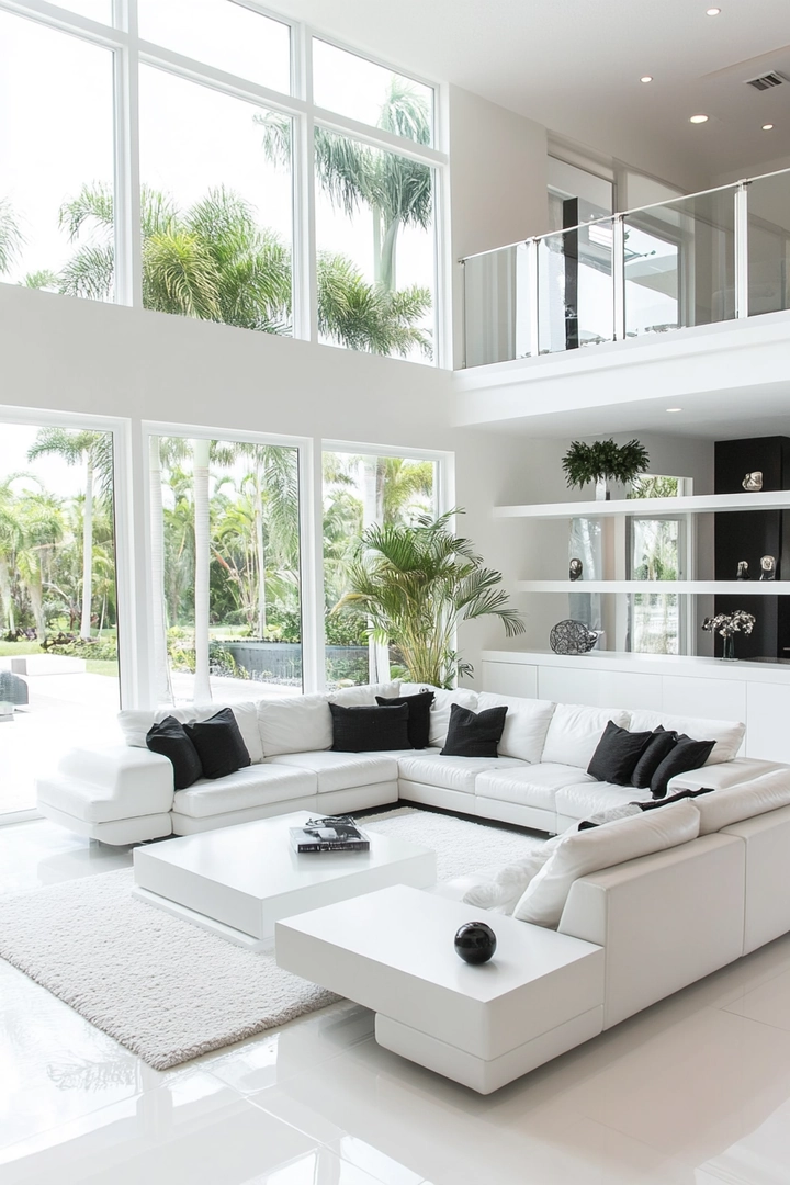 white living room ideas 27