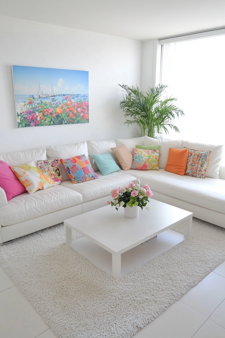 white living room ideas 40