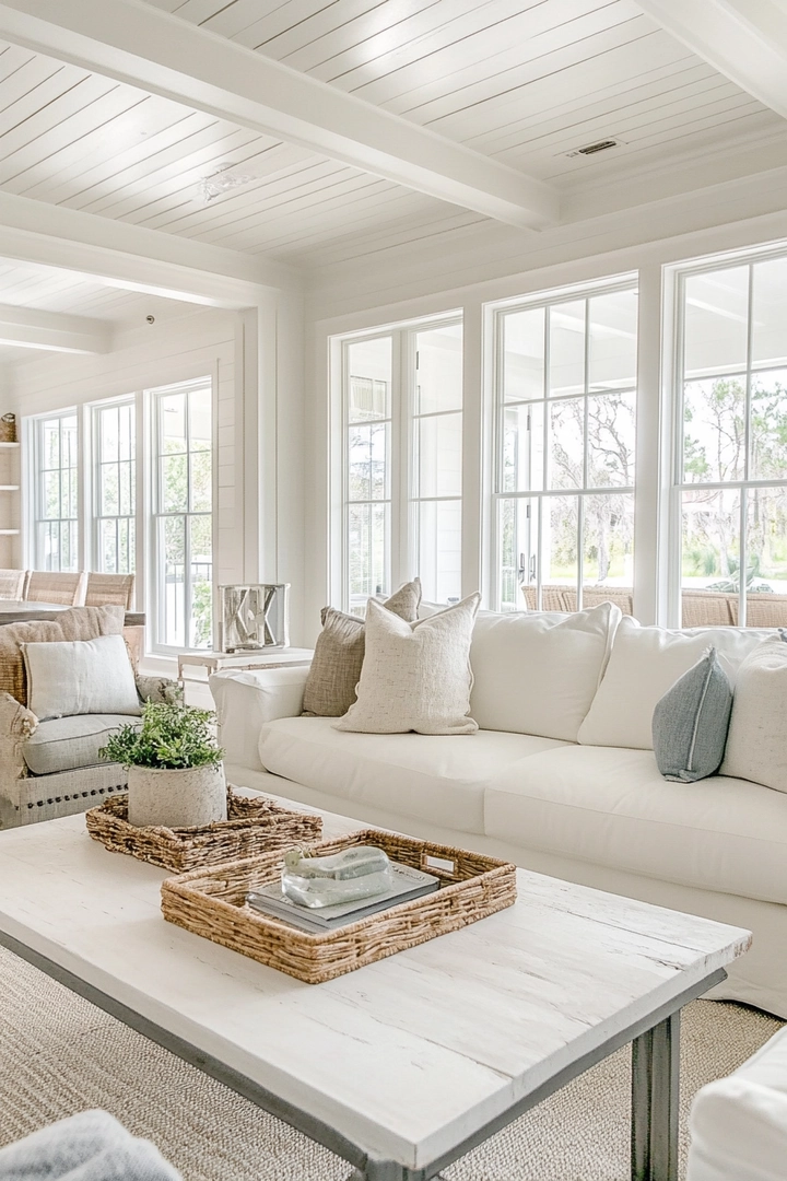 white living room ideas 67