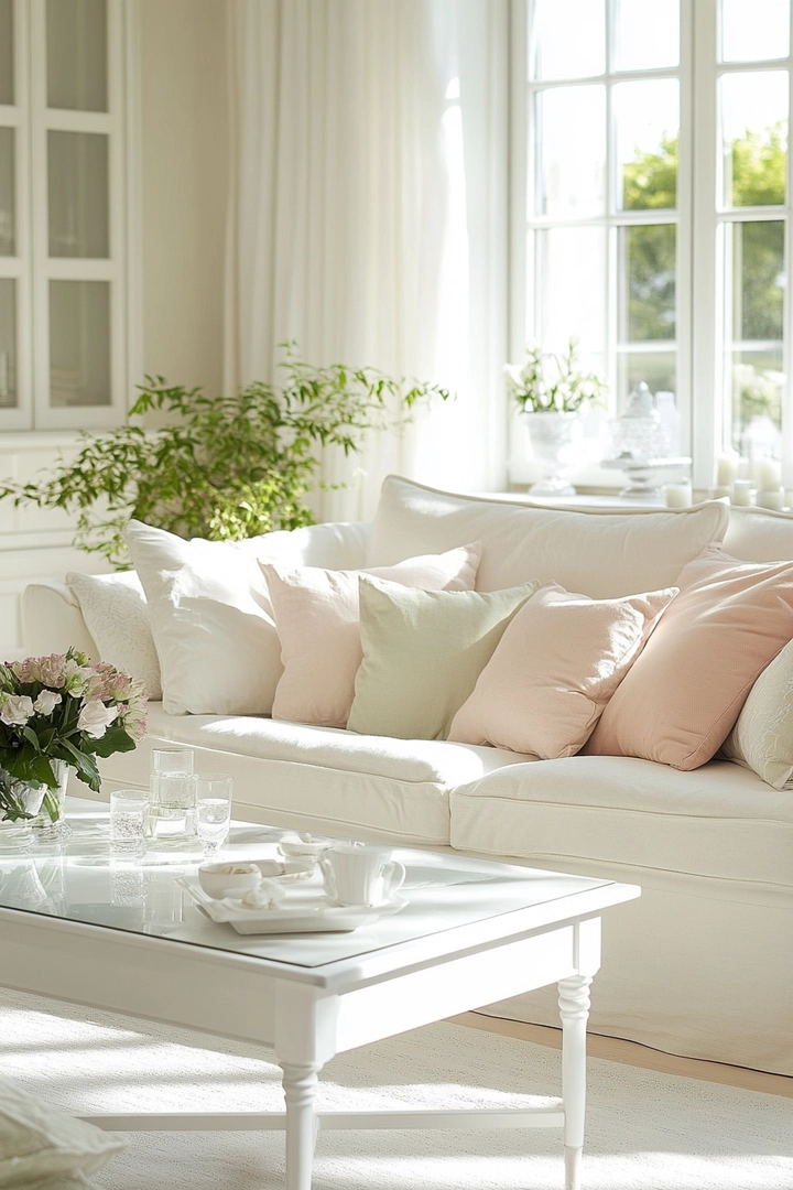 white living room ideas 7