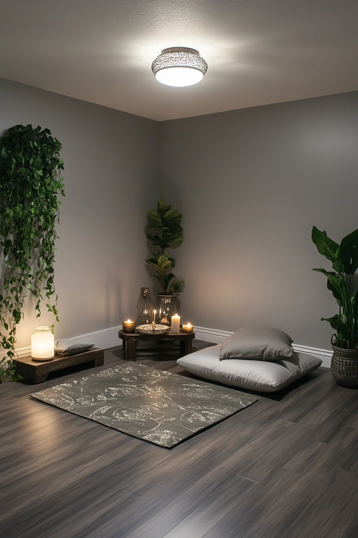 zen basement ideas 62