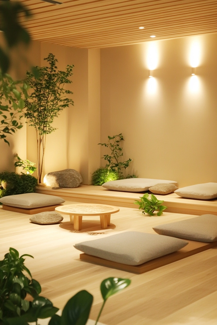 zen basement ideas 69