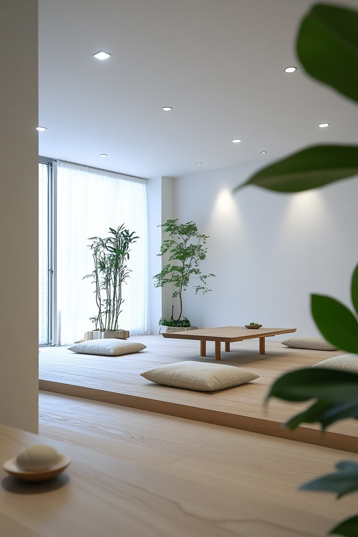 zen basement ideas 74